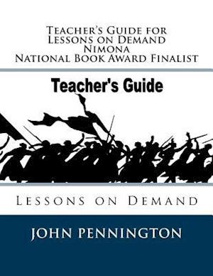 Teacher's Guide for Lessons on Demand Nimona National Book Award Finalist