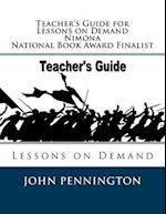 Teacher's Guide for Lessons on Demand Nimona National Book Award Finalist