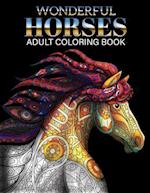 Wonderful Horses Coloring Book
