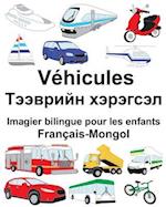 Français-Mongol Véhicules Imagier Bilingue Pour Les Enfants