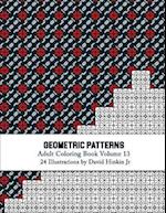 Geometric Patterns - Adult Coloring Book Vol. 13