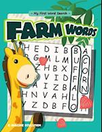 My First Word Search - Farm Words