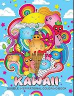 Doodle Kawaii Inspirational Coloring Book