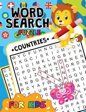 Countries Word Search Puzzle for Kids