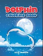 Dolphin Coloring Book: Book for Kids Ages 2-4 