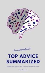 Personal Development Top Advice Summarized