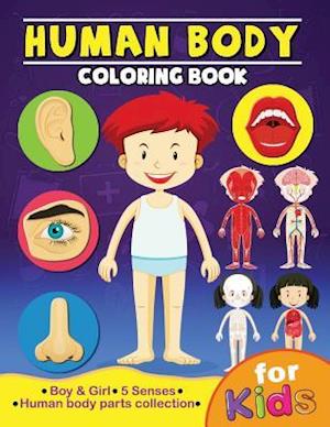 Human Body Coloring Book for Kids