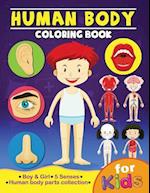 Human Body Coloring Book for Kids