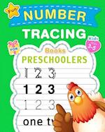 Fun Number Tracing Book for Preschoolers & Kids Ages 3-5