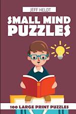 Small Mind Puzzles: Meadows Puzzles - 100 Large Print Puzzles 