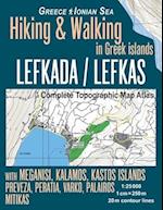 Lefkada / Lefkas Complete Topographic Map Atlas 1