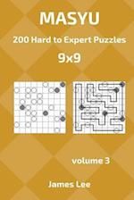 Masyu Puzzles - 200 Hard to Expert 9x9 Vol. 3
