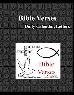 Whimsy Word Search, Bible Verses, Calendar, Letters