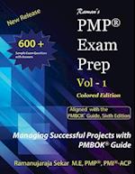 Raman's PMP Exam Prep Vol 1 aligned with the PMBOK Guide, Sixth Edition