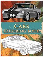 Cars Coloring Book: Coloring Book For Kids & Adults, Classic Cars, Cars, and Motorcycle 