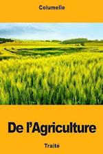 de l'Agriculture