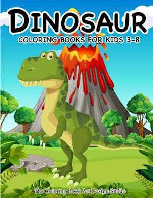 Dinosaur Coloring Books for Kids 3-8 (Dinosaur Coloring Book Gift)