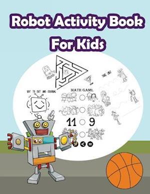 Robot Activity Book for Kids