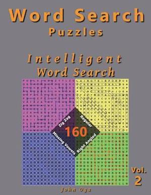 Word Search Puzzles: Intelligent Word Search, 160 Puzzles, Volume 2