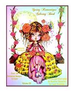 Spring Romantique Coloring Book