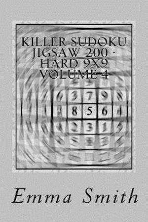 Killer Sudoku Jigsaw 200 - Hard 9x9 Volume 4