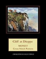 Cliff at Dieppe: Monet Cross Stitch Pattern 