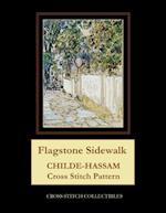 Flagstone Sidewalk: Childe-Hassam Cross Stitch Pattern 