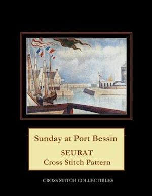 Sunday at Port Bessin: Seurat Cross Stitch Pattern