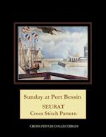 Sunday at Port Bessin: Seurat Cross Stitch Pattern 