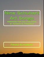 Nine Schubert Art Songs