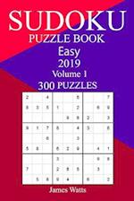 300 Easy Sudoku Puzzle Book 2019