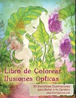 Libro de Colorear Ilusiones Ópticas