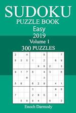 300 Easy Sudoku Puzzle Book 2019