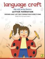 Language Craft Rap and Write Phonics Letter Formation Verses