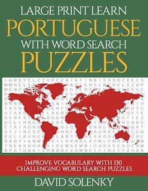 Large Print Learn Portuguese with Word Search Puzzles