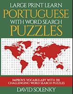 Large Print Learn Portuguese with Word Search Puzzles