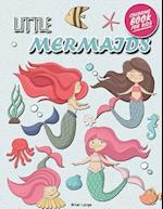 Little Mermaids Coloring Book for Kids