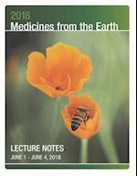 2018 Medicines from the Earth Lecture Notes