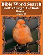 Bible Word Search Walk Through the Bible Volume 1