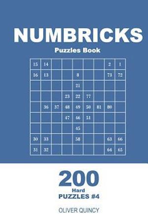 Numbricks Puzzles Book - 200 Hard Puzzles 9x9 (Volume 4)