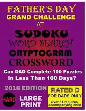 Father's Day Grand Challenge at Sudoku, Word Search, Cyptogram, Crossword