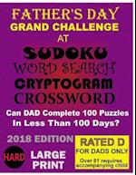 Father's Day Grand Challenge at Sudoku, Word Search, Cyptogram, Crossword