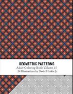 Geometric Patterns - Adult Coloring Book Vol. 15