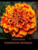 Orange Blossom Composition Notebook