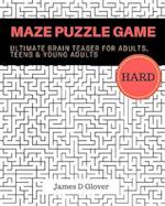 Maze Puzzle Game: 50 Ultimate Brain Training Maze for Adults, Teens and Young Adults 