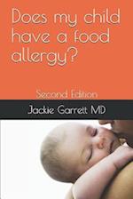 Does My Child Have a Food Allergy?