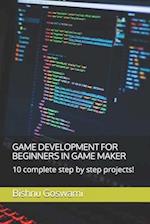 Game Development for Beginners in Game Maker