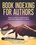 Book Indexing For Authors