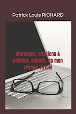 Morceaux, Citations & Poésies Choisis de Mon Voyage Virtuel