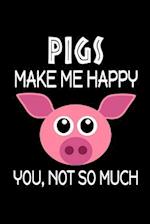 Pigs Make Me Happy, You, Not So Much